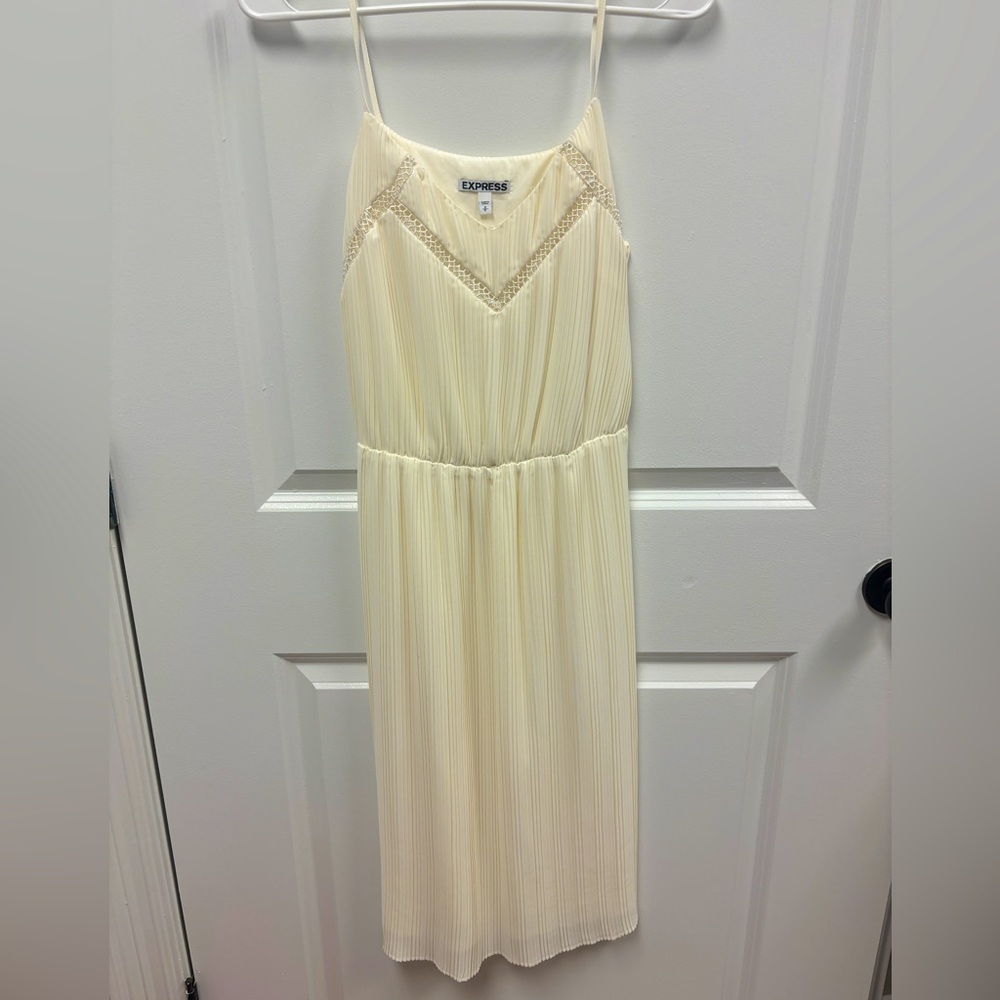 EXPRESS midi dress w/spaghetti straps! SZ Small